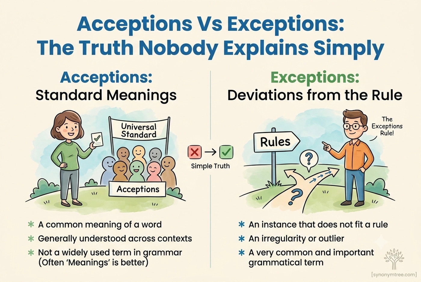 Acceptions Vs Exceptions The Truth Nobody Explains Simply (2026)
