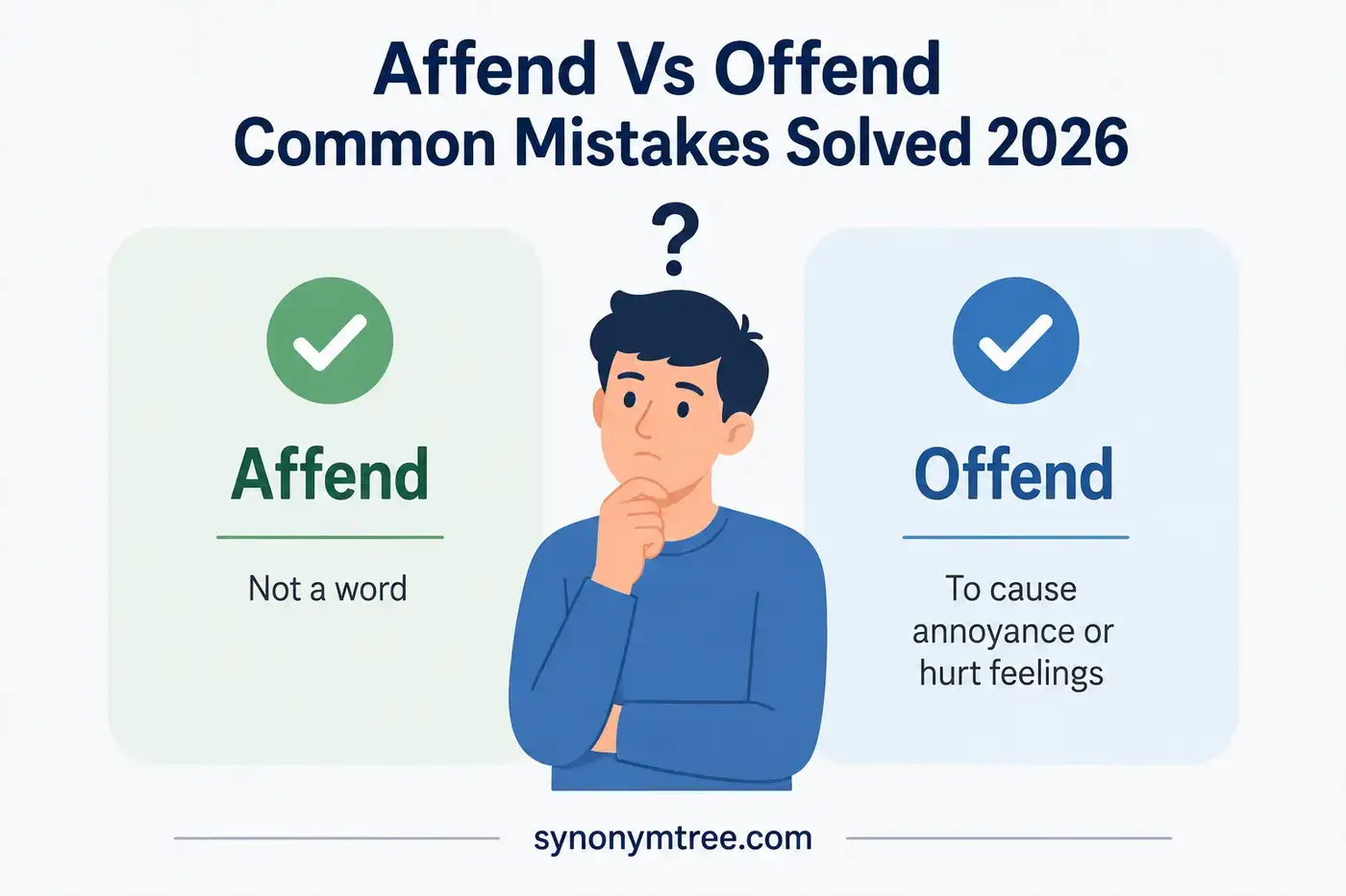 Affend Vs Offend Common Mistakes Solved 2026