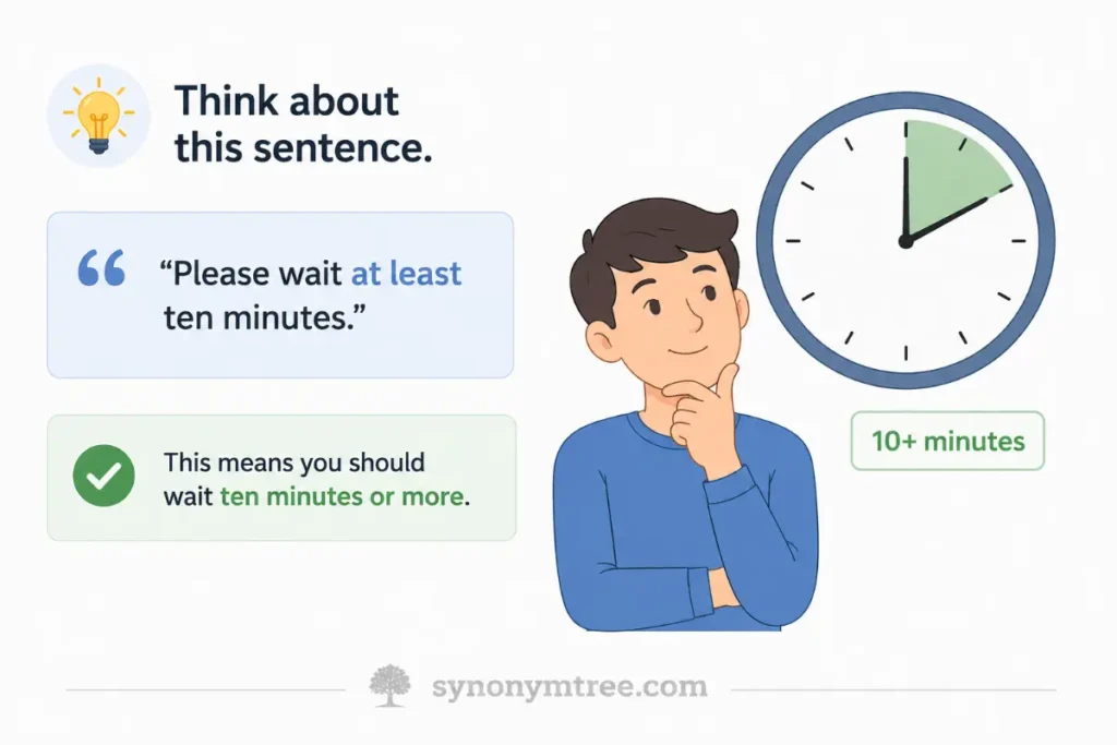Atleast Or At Least What This Means In Simple English