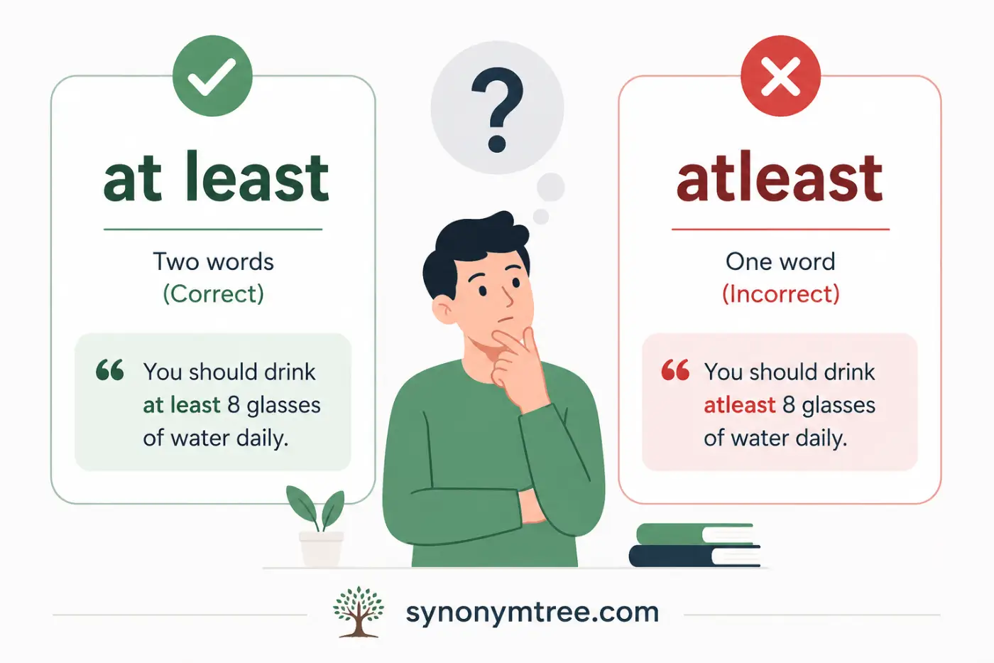 Atleast Or At Least Which Is Correct