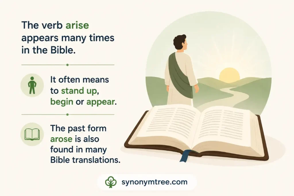 Biblical And Mythological Meaning Of Arised Or Arose