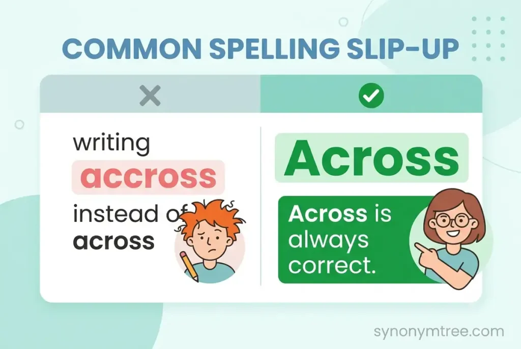 Common Mistakes People Make With Accross Vs Across