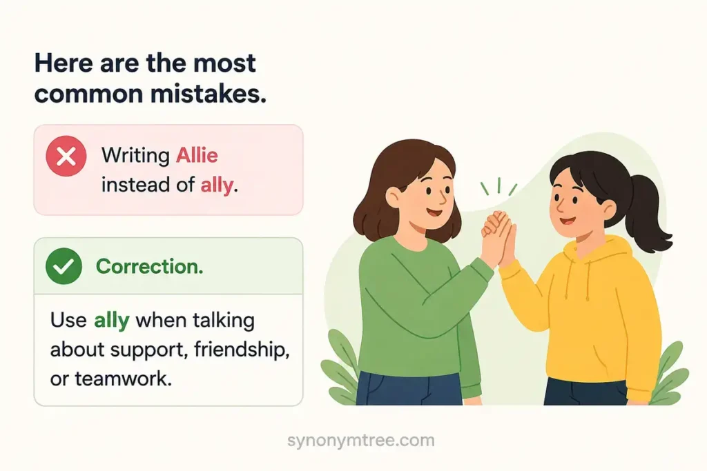 Common Mistakes People Make With Ally Vs Allie