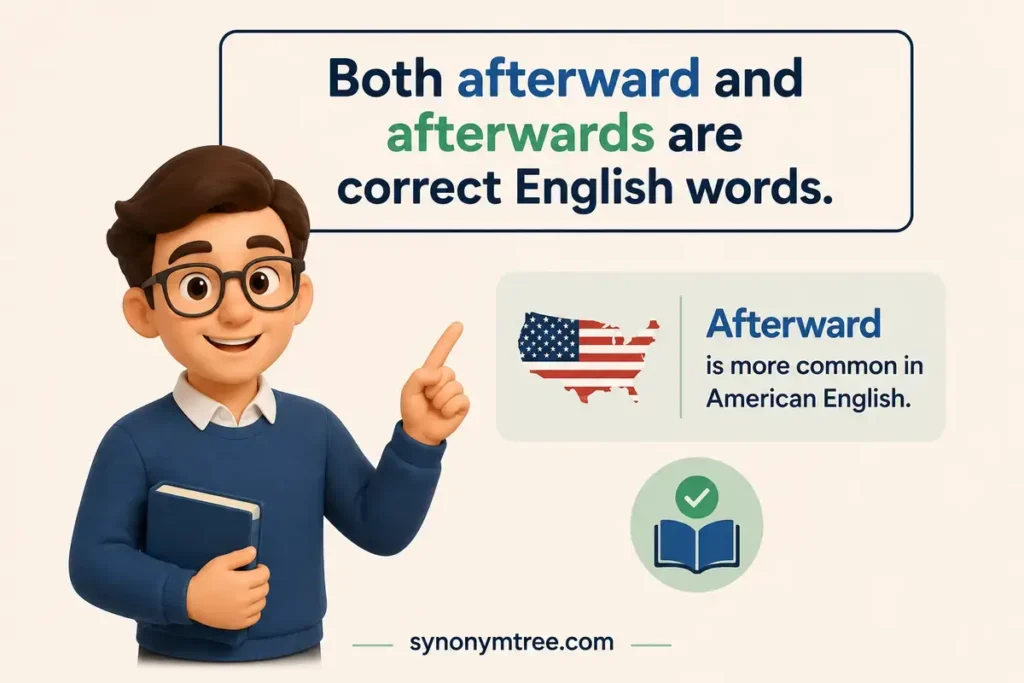 Final Answer About Afterward Or Afterwards