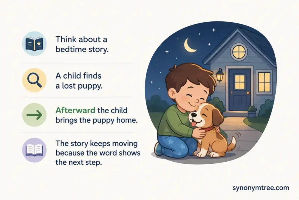 How Afterward Or Afterwards Is Understood In Culture And Stories