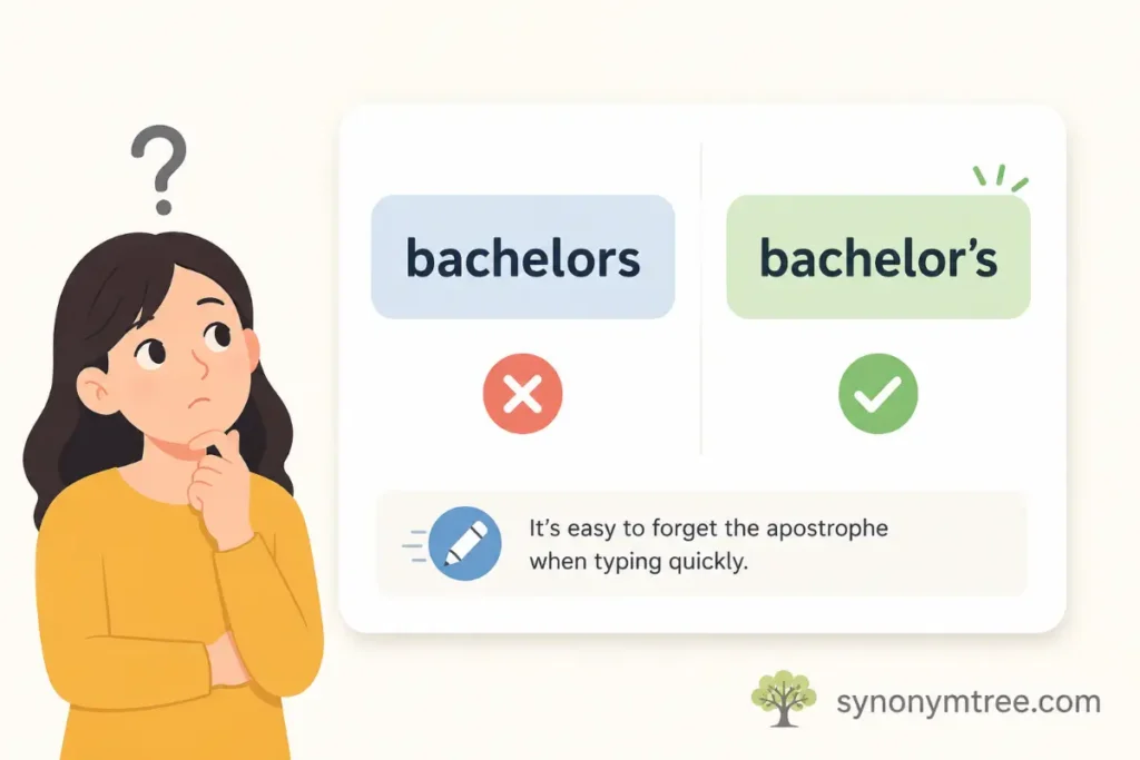 Bachelors Or Bachelor's Why People Mix These Words
