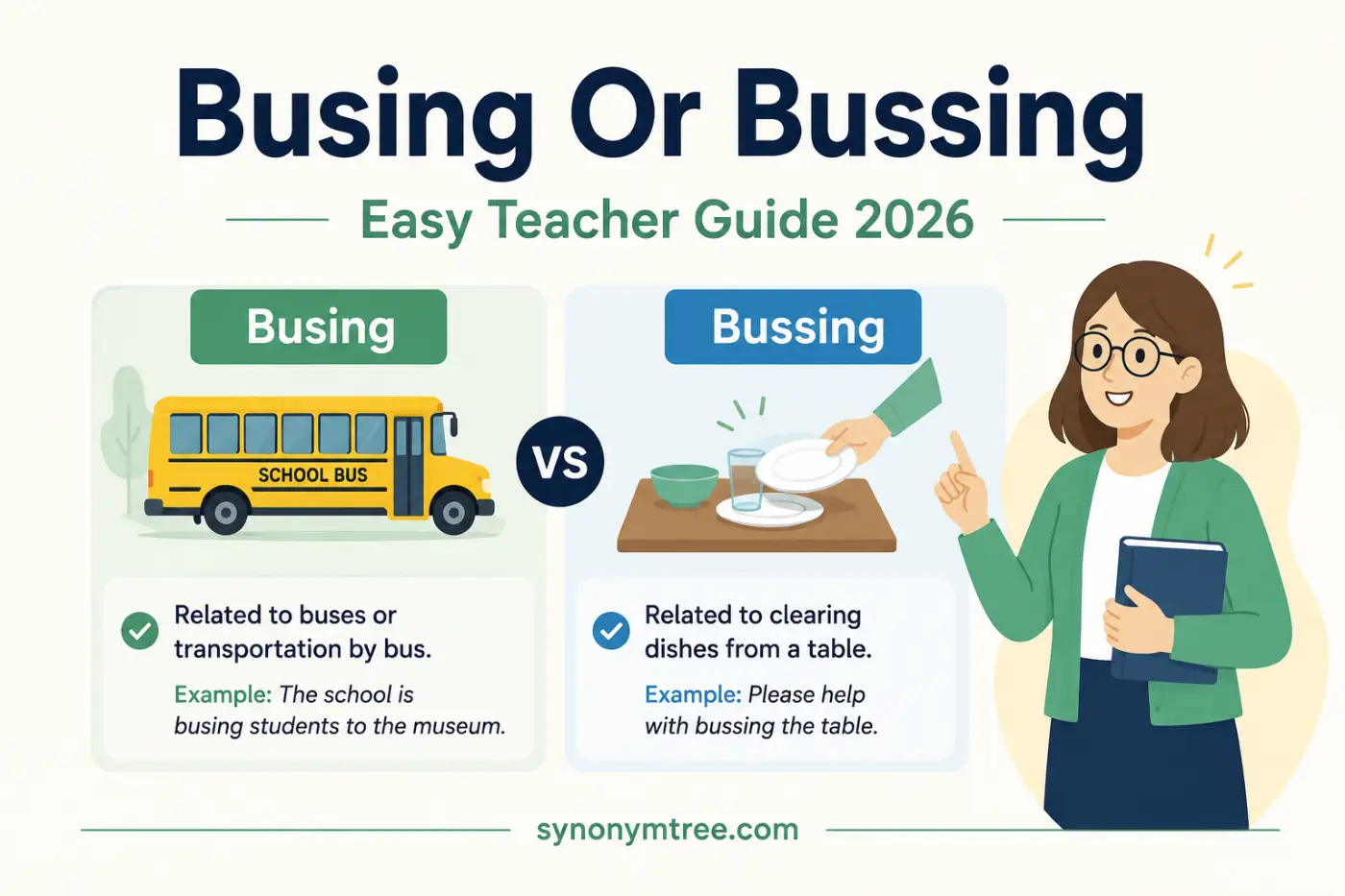 Busing Or Bussing Easy Teacher Guide 2026