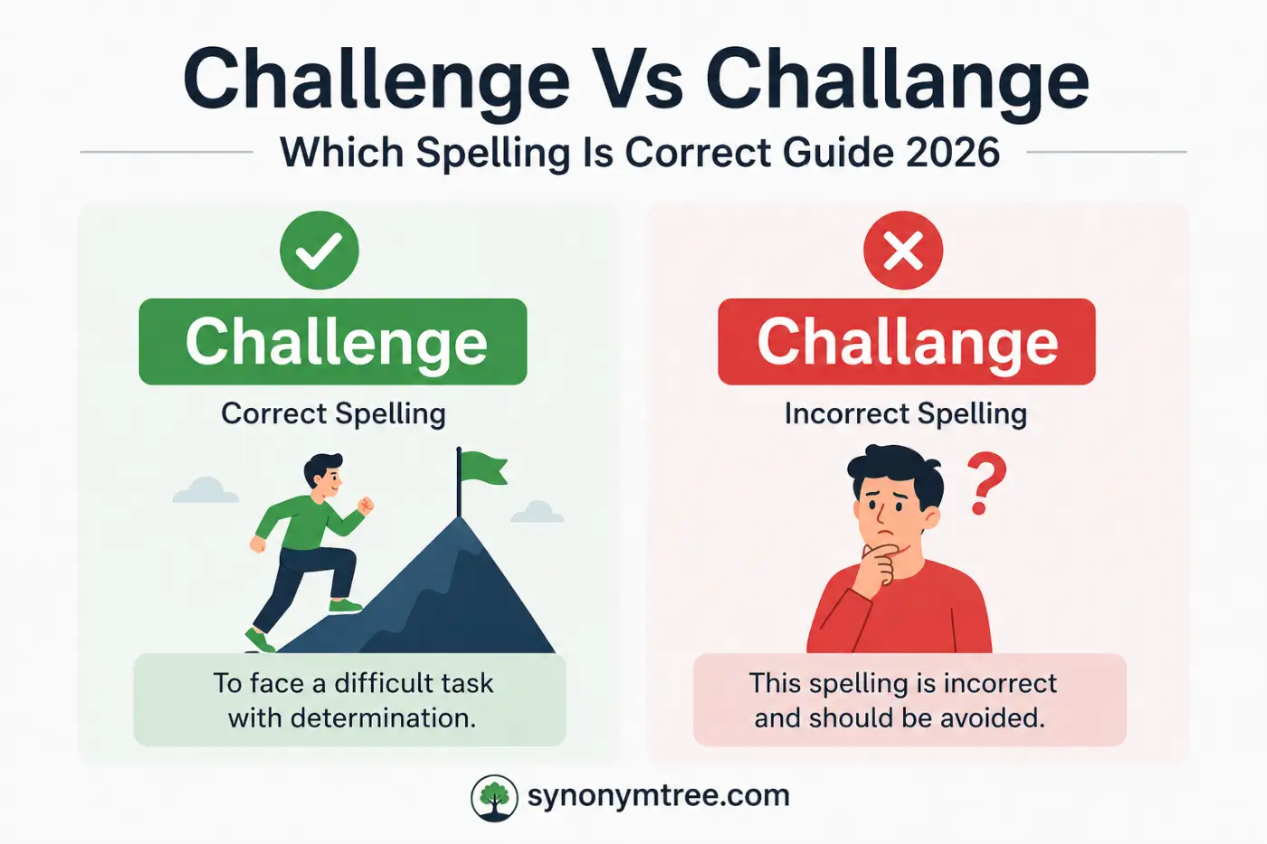 Challenge Vs Challange Which Spelling Is Correct Guide 2026