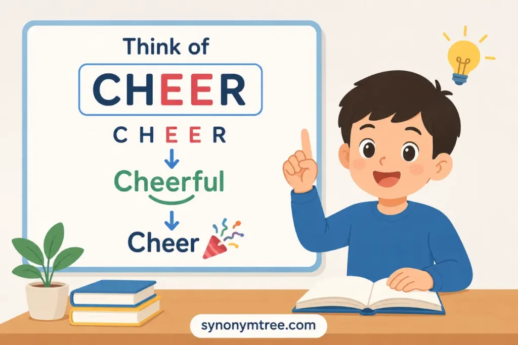 Cheer vs Chear in American English
