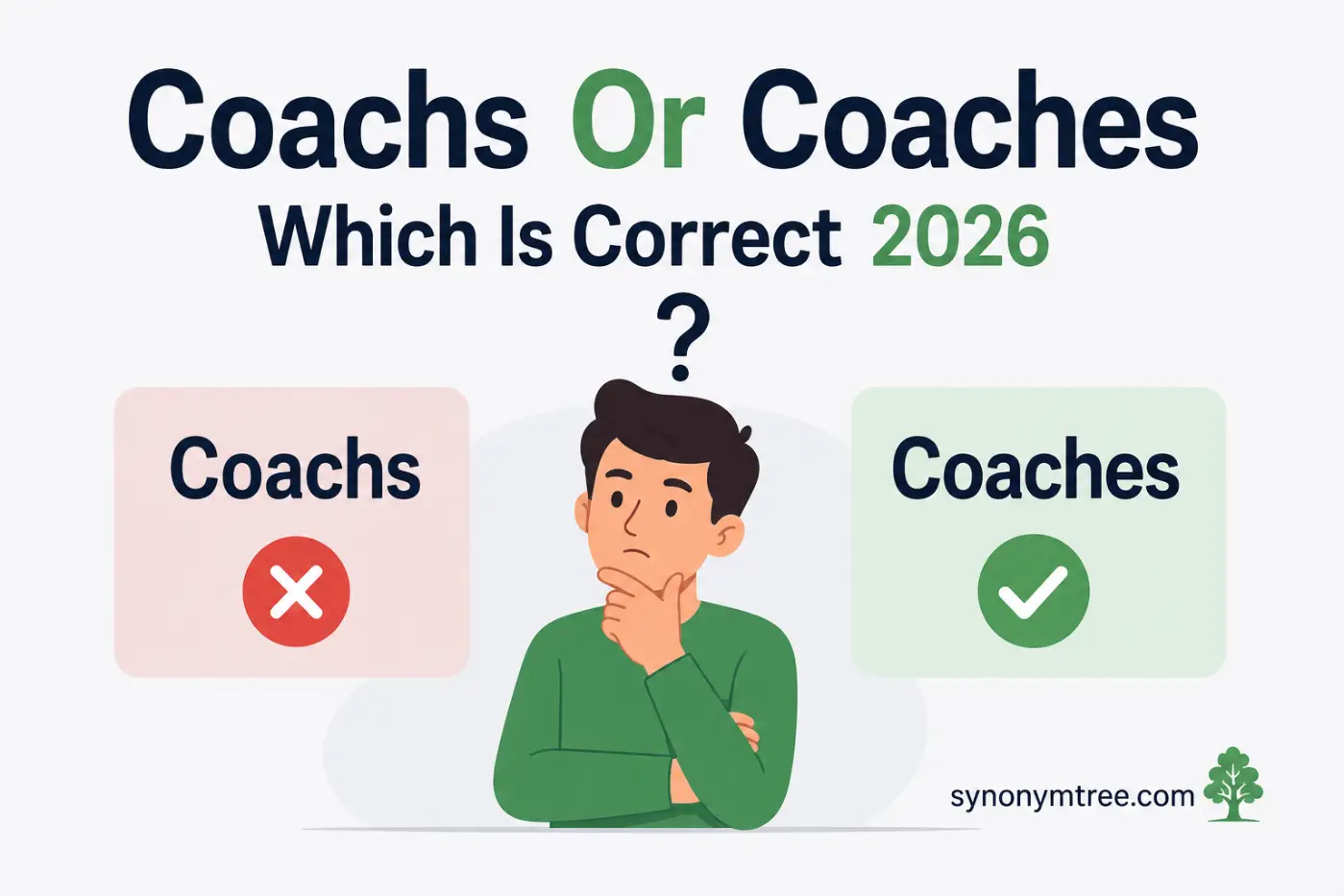 Coachs Or Coaches Which Is Correct 2026