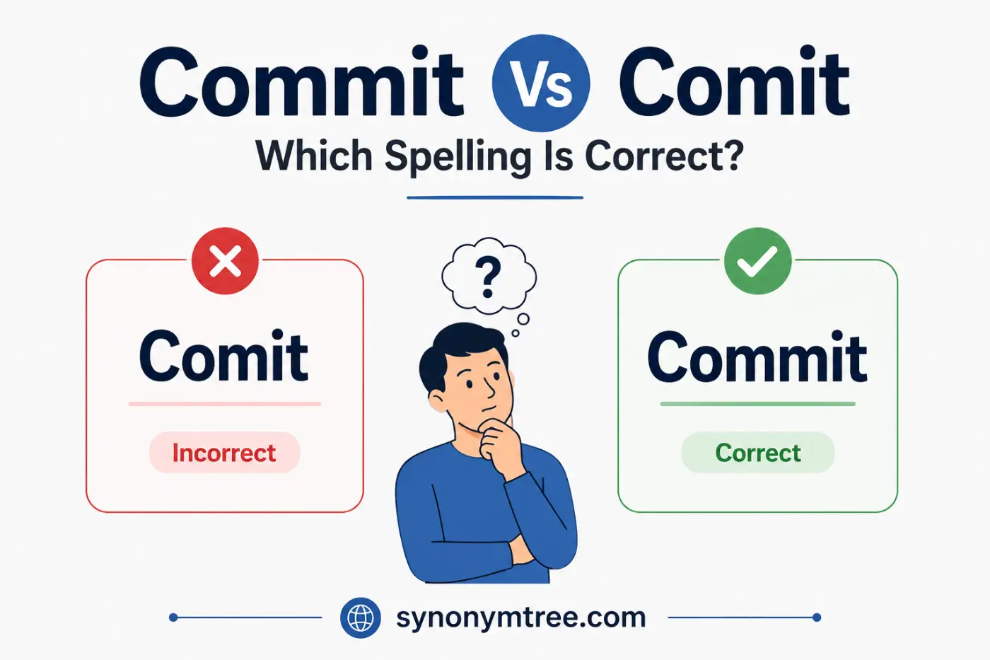 Commit Vs Comit Which Spelling Is Correct