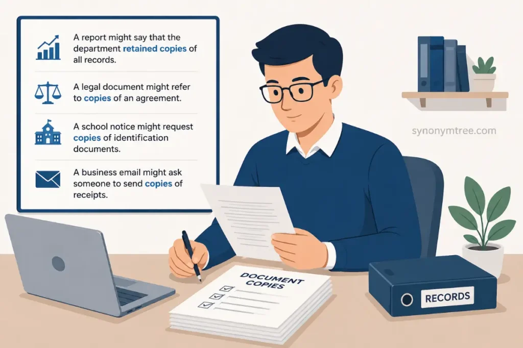 Copies or Copys in Formal Writing