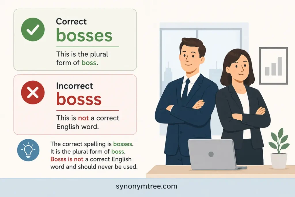 Final Answer About Bosses Or Bosss