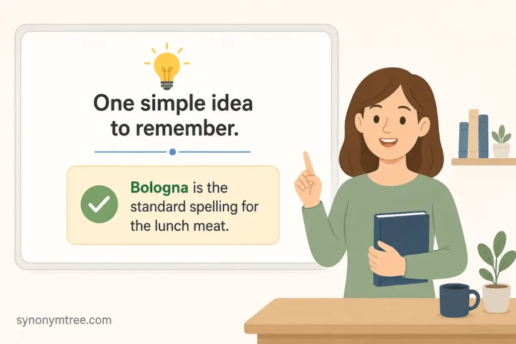 Final Teacher Explanation About Baloney Vs Bologna