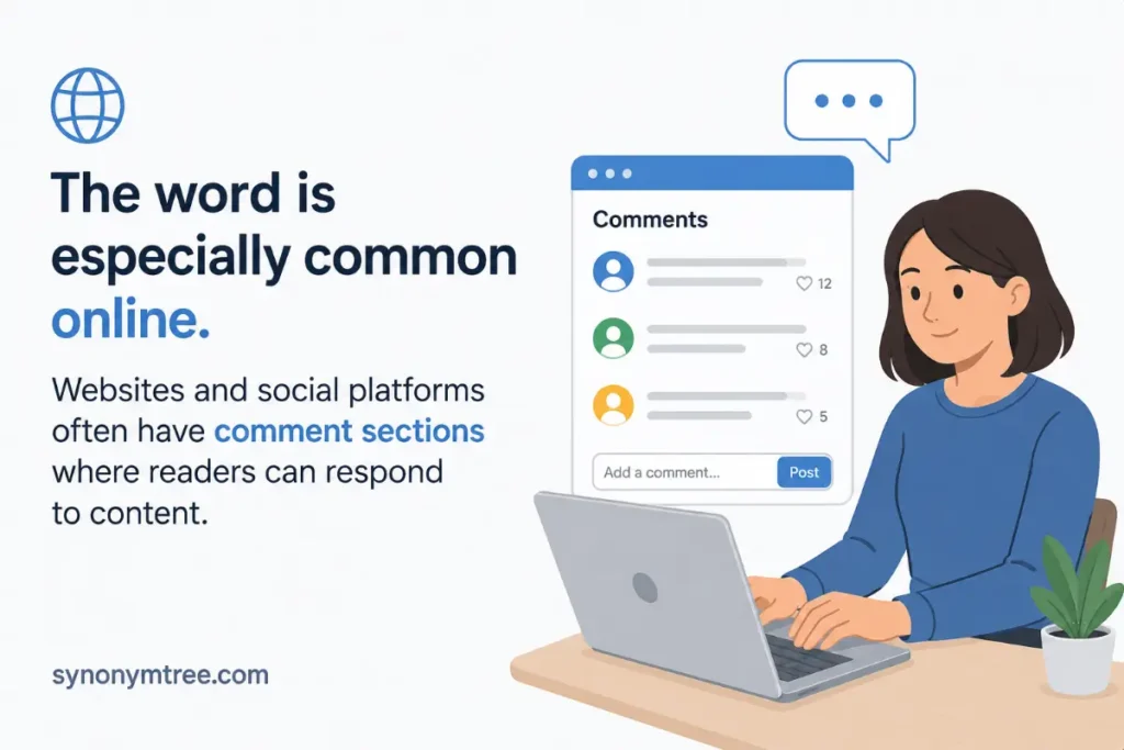 How People Actually Use Comment In Daily English