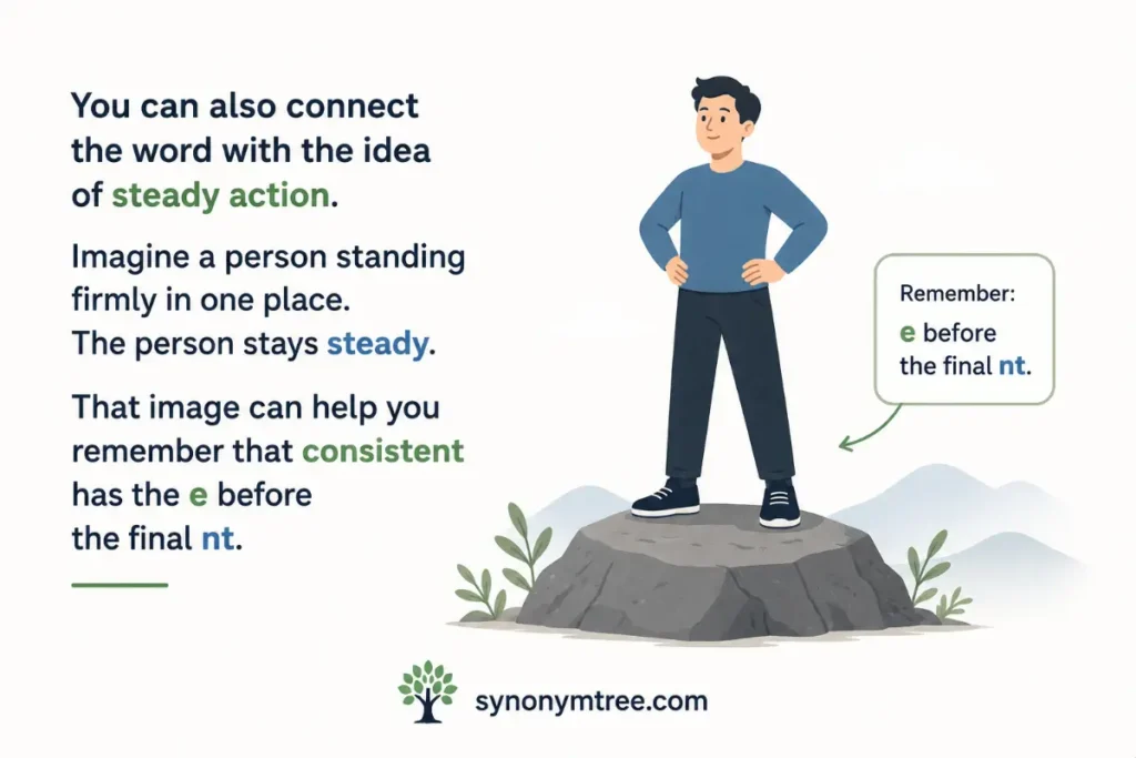 How To Remember Consistent Or Consistant