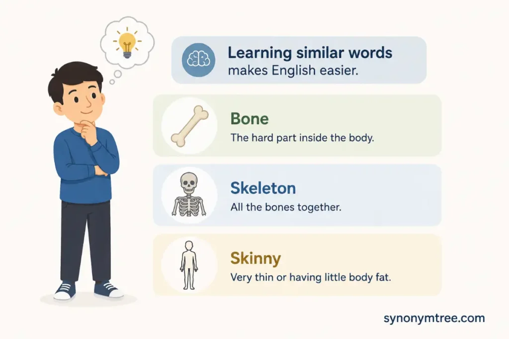 Related Words You Should Know About Bony Vs Boney
