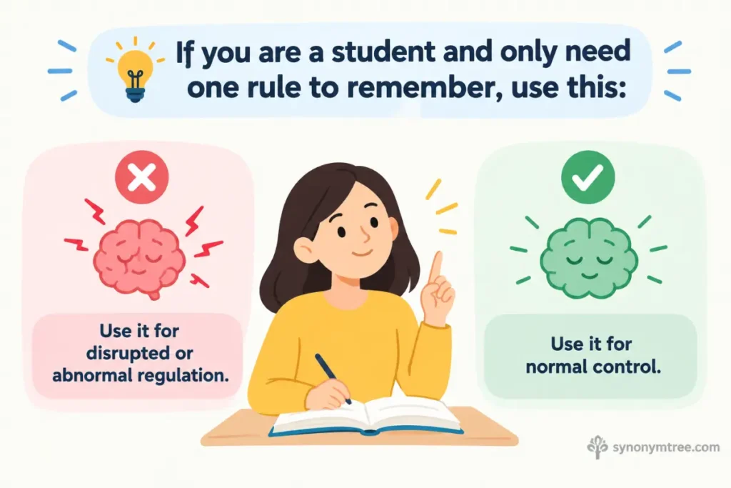 A Quick Rule For Students about Dysregulation Vs Disregulation