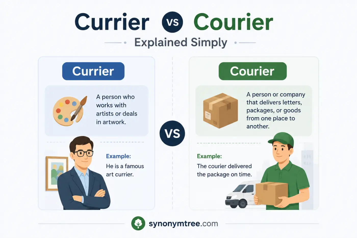 Currier vs Courier Explained Simply