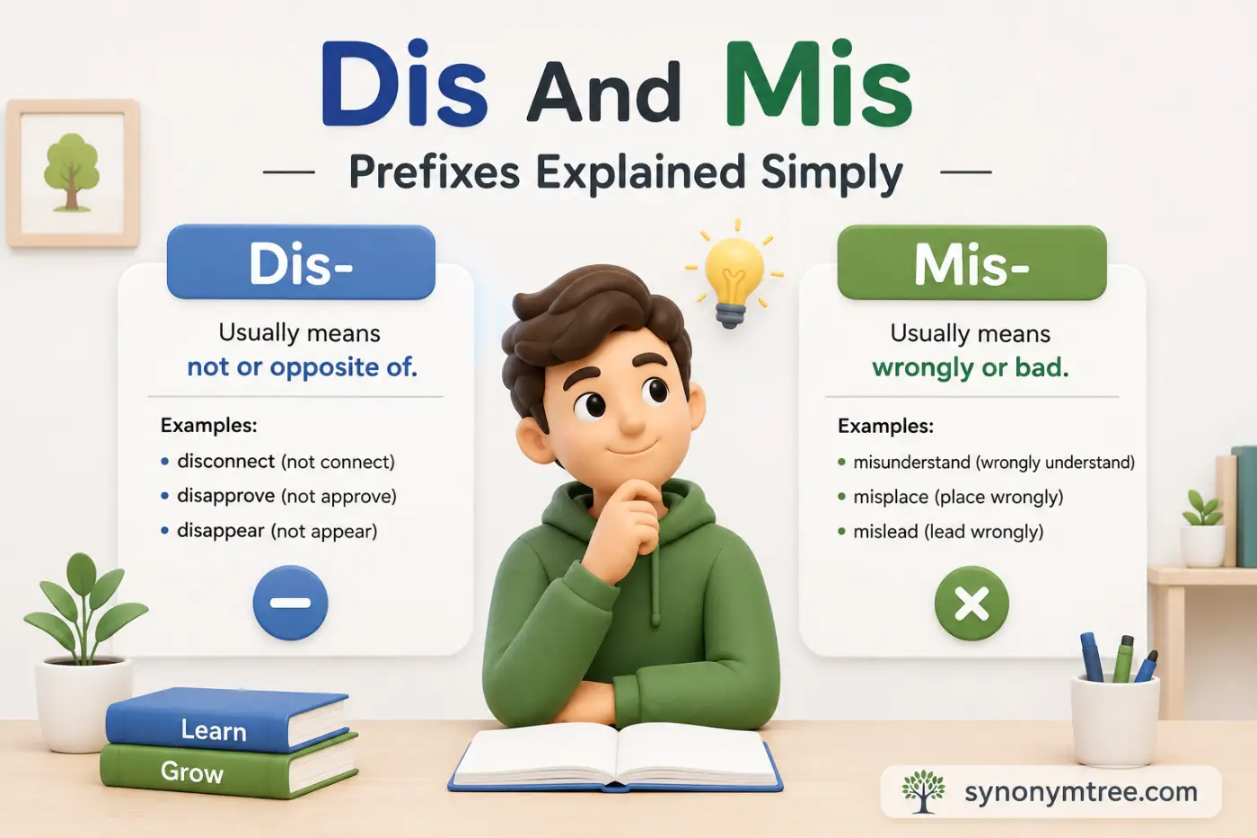 Dis And Mis Prefixes Explained Simply