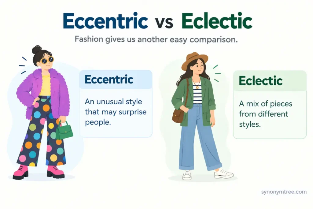 Eccentric And Eclectic In Fashion