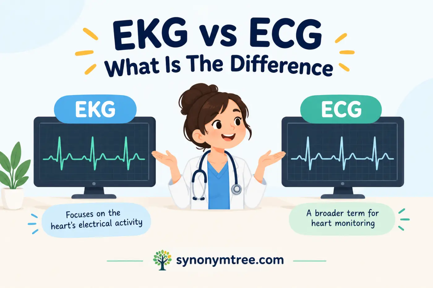 EKG vs ECG What Is The Difference