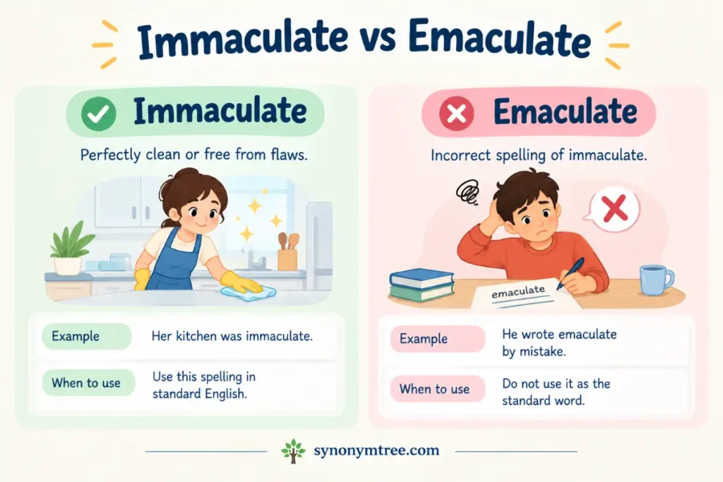 Emaculate vs Immaculate Comparison