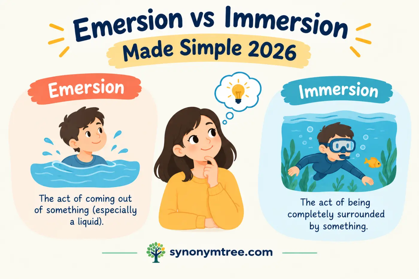 Emersion vs Immersion Made Simple