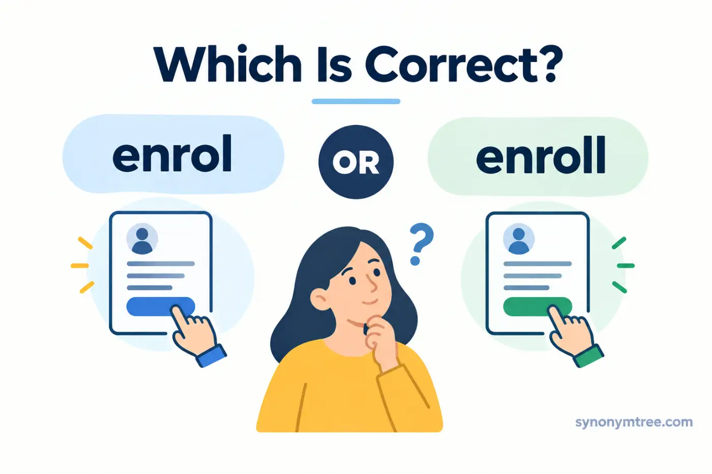 Enrol Or Enroll Which Is Correct