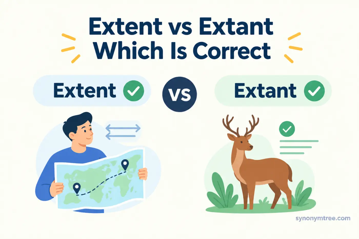 Extent vs Extant Which Is Correct