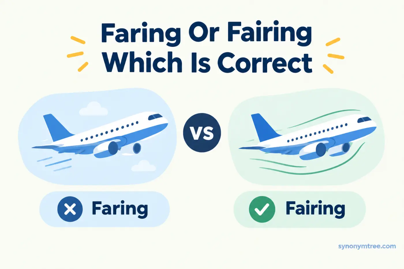 Faring Or Fairing Which Is Correct