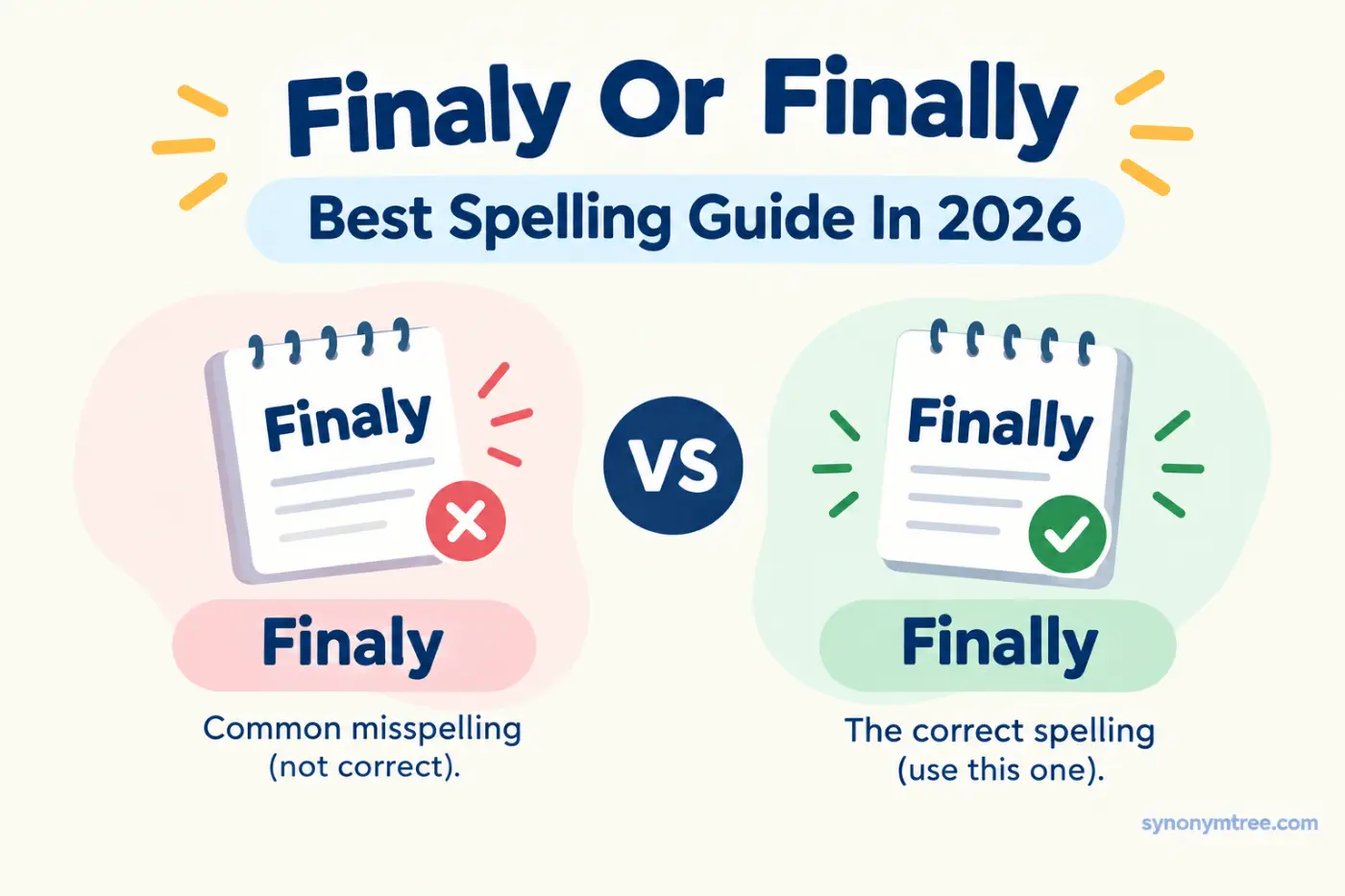 Finaly Or Finally Best Spelling Guide