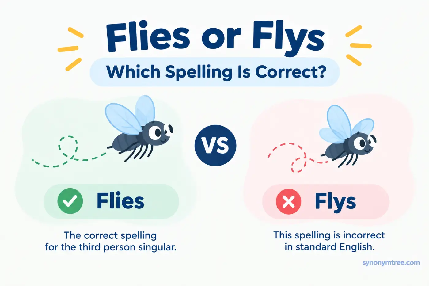 Flies or Flys Which Spelling Is Correct