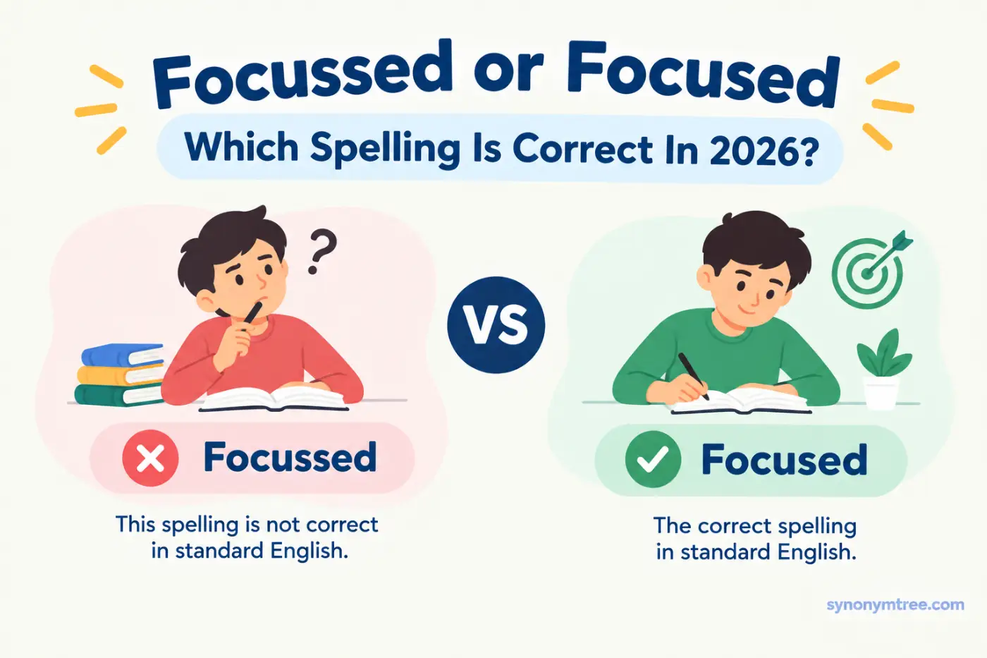 Focussed or Focused Which Spelling Is Correct In 2026