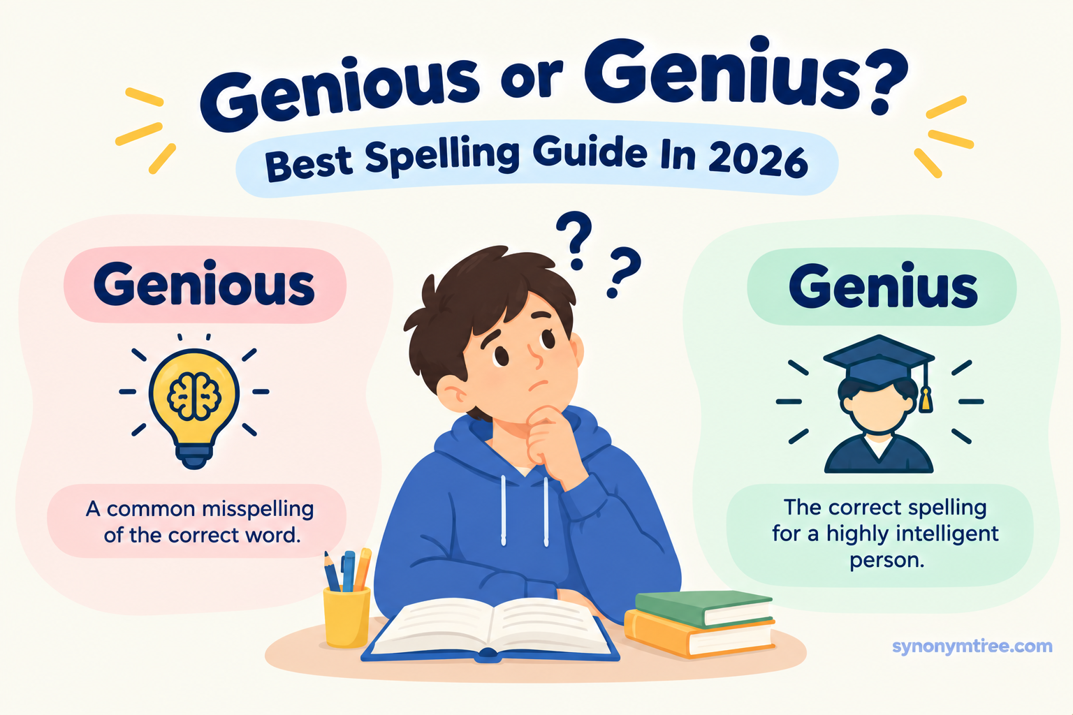 Genious or Genius Best Spelling Guide In 2026