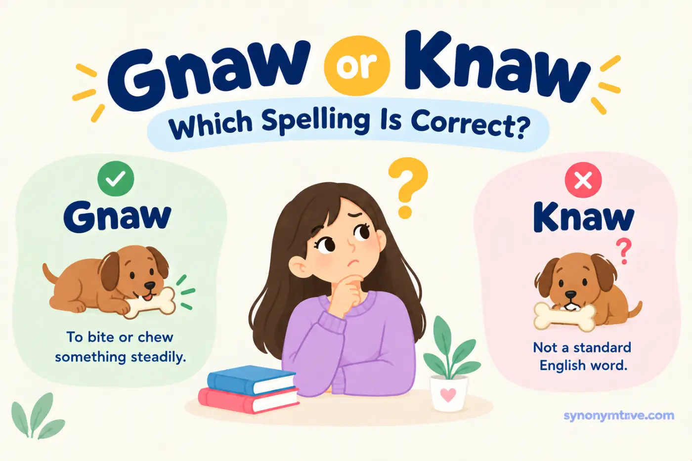 Gnaw or Knaw Which Spelling Is Correct?
