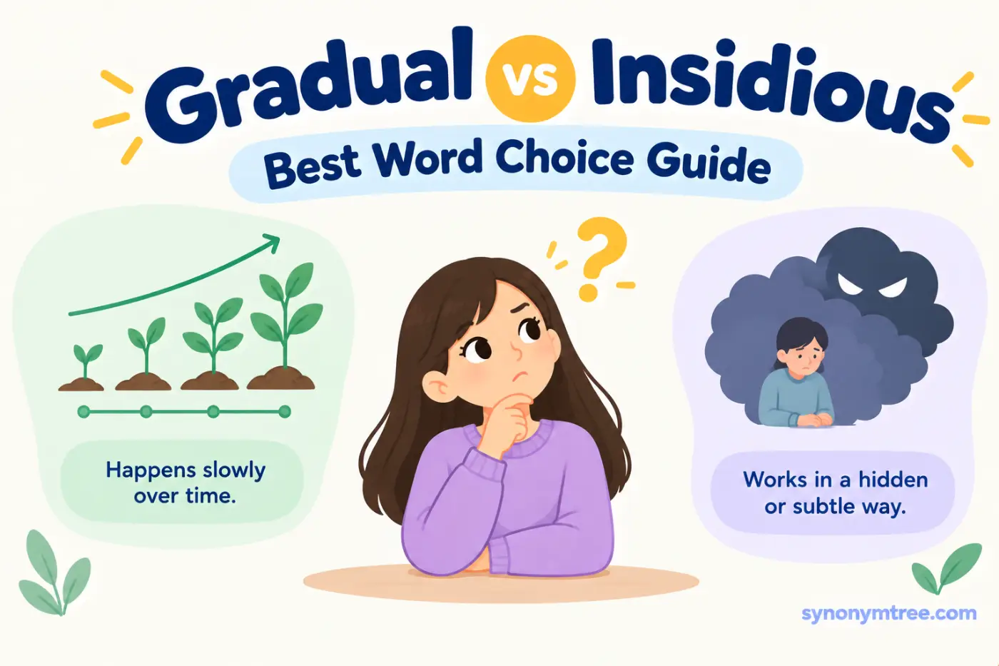 Gradual vs Insidious Best Word Choice Guide In 2026