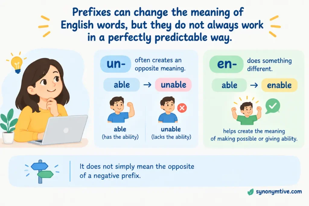 How The Prefixes Cause Confusion
