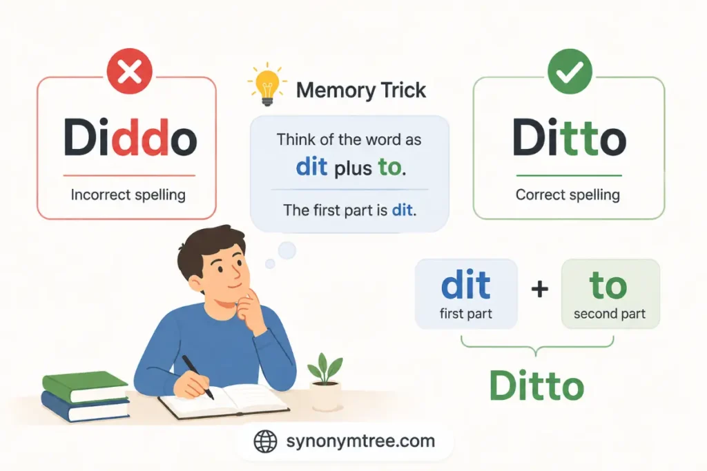 how-to-remember-the-spelling-of-diddo-or-ditto