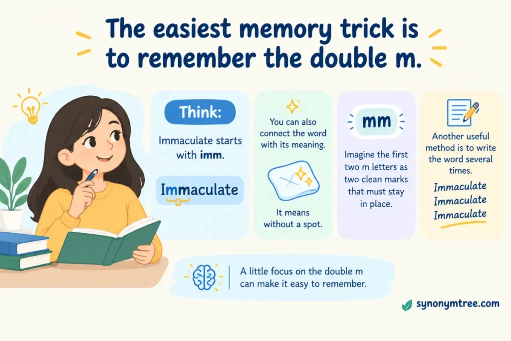 How To Remember The Spellings Of Emaculate Vs Immaculate