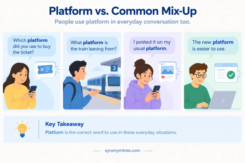 Platform In Everyday Speech