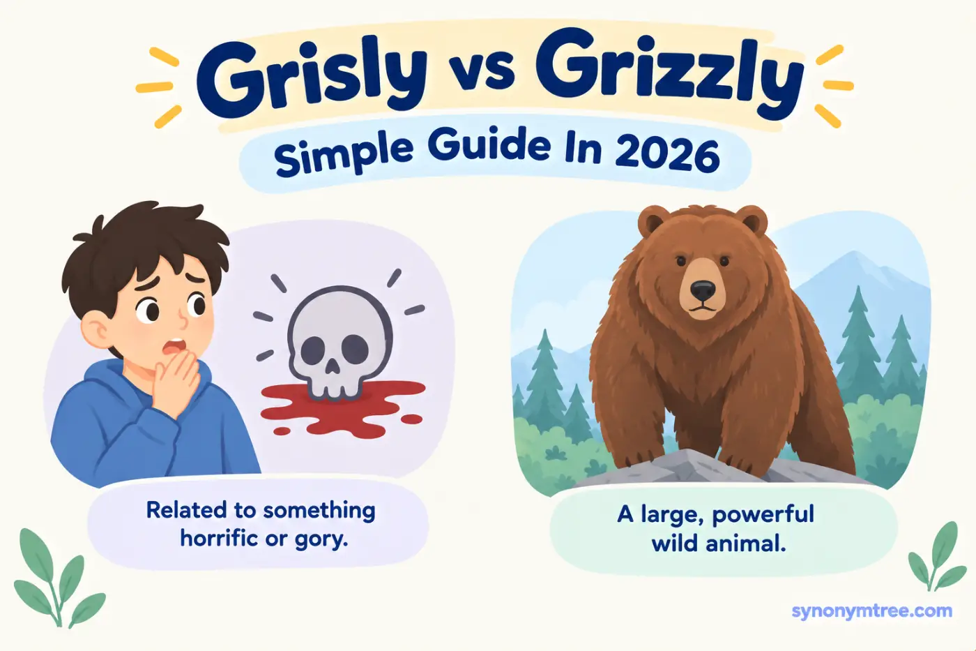 Grisly vs Grizzly: Simple Guide In 2026