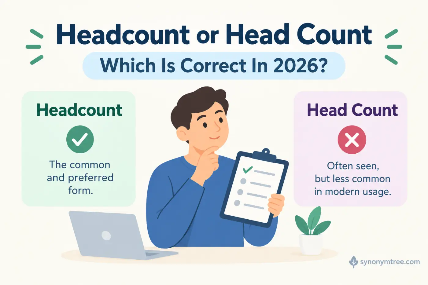 Headcount or Head Count Which Is Correct In 2026