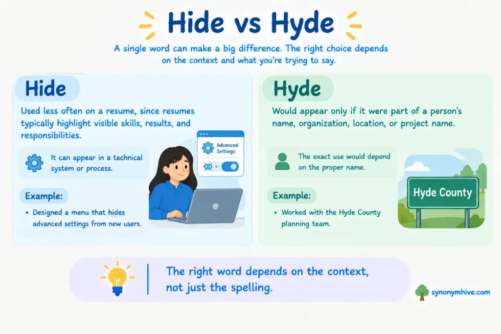 How To Use These Words In A Resume