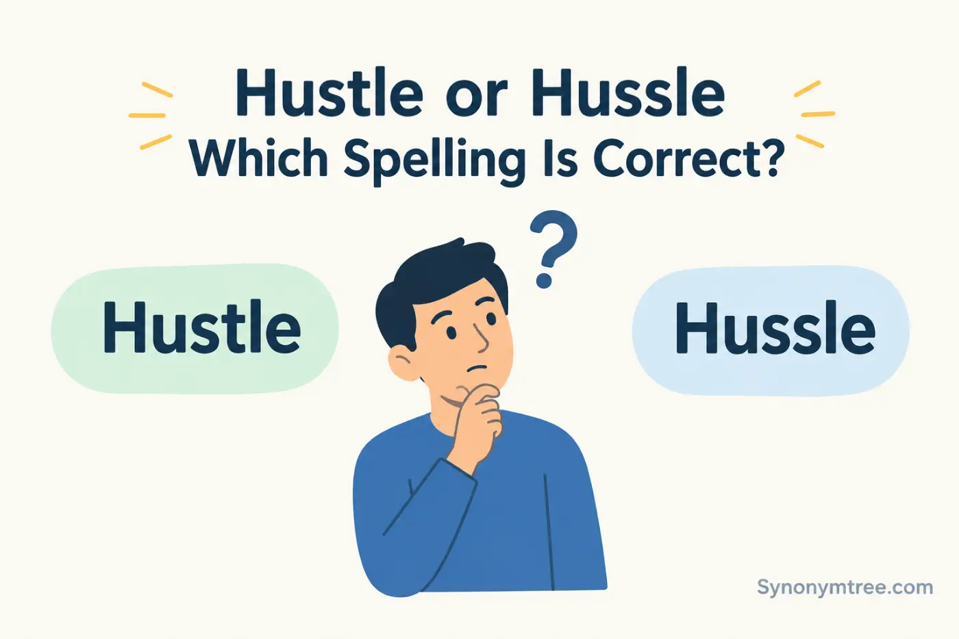 Hustle or Hussle Which Spelling Is Correct