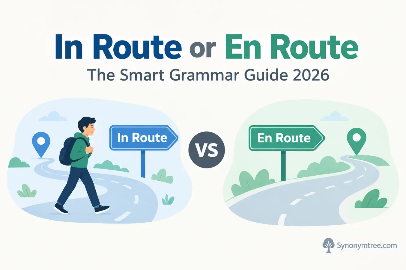 In Route or En Route The Smart Grammar Guide 2026