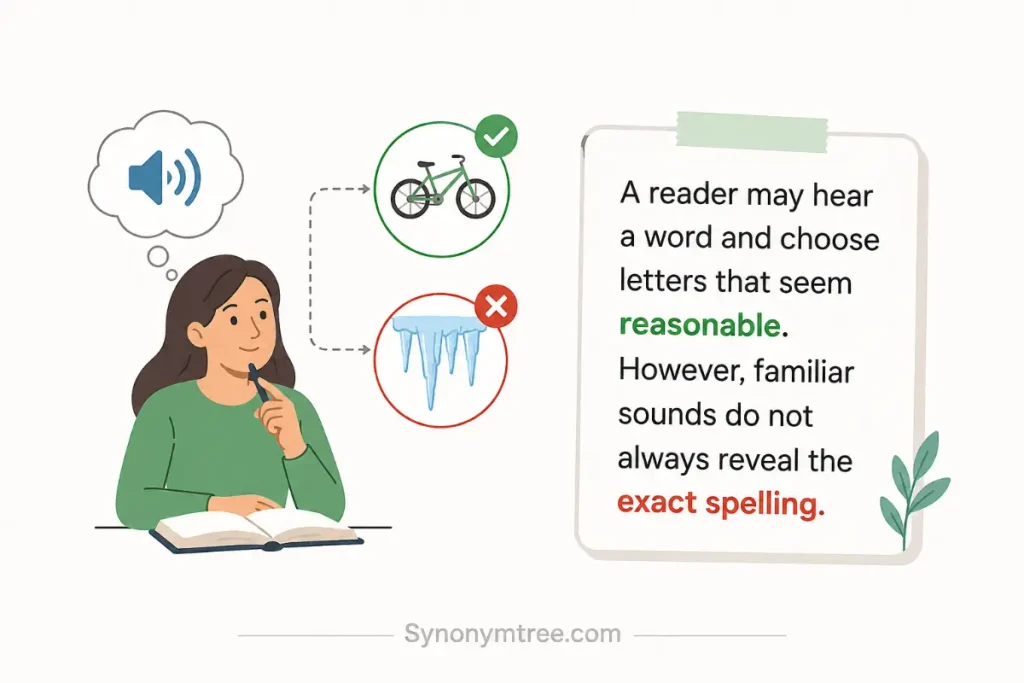 Why Icicle Is the Correct Spelling
